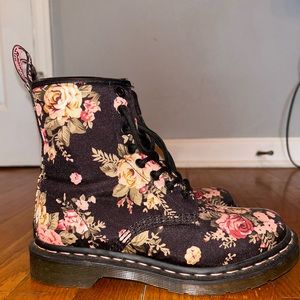 Floral Dr. Martens